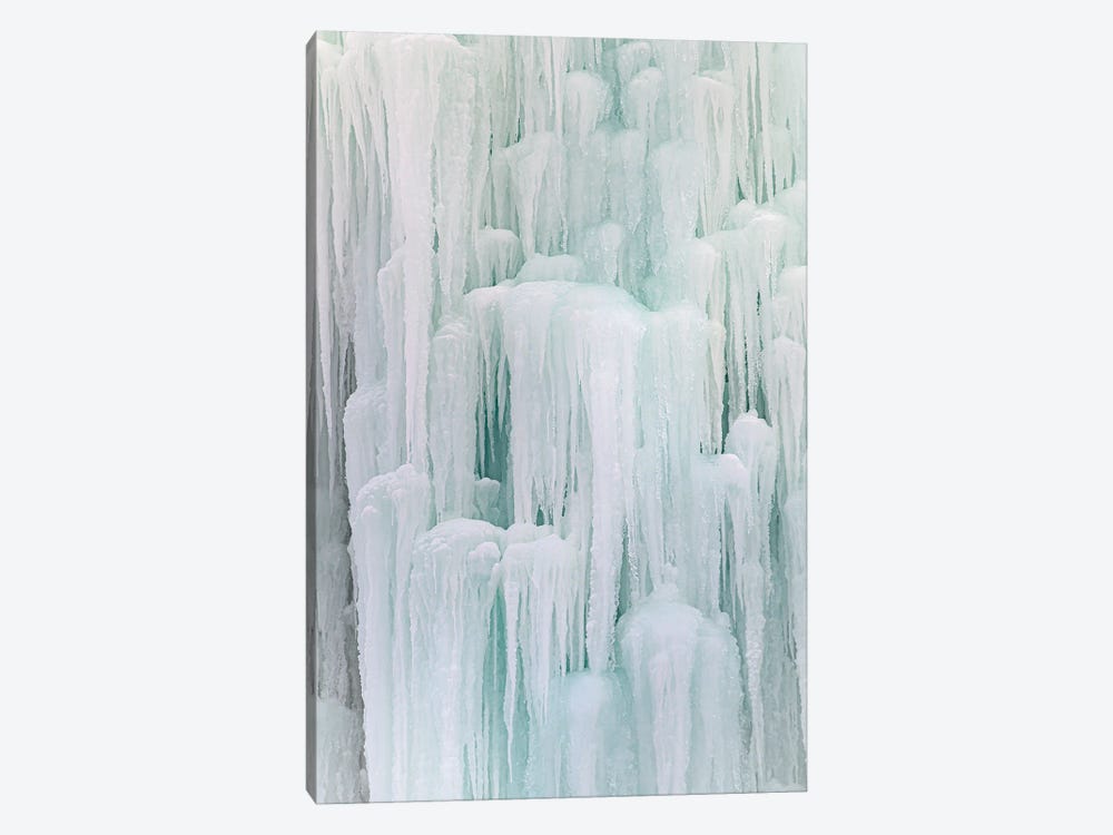 Frozen Waterfall by Nik Rave 1-piece Canvas Art