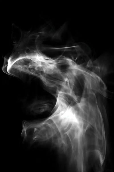 Abstract Photography: Dragon In The Smoke by Nik Rave