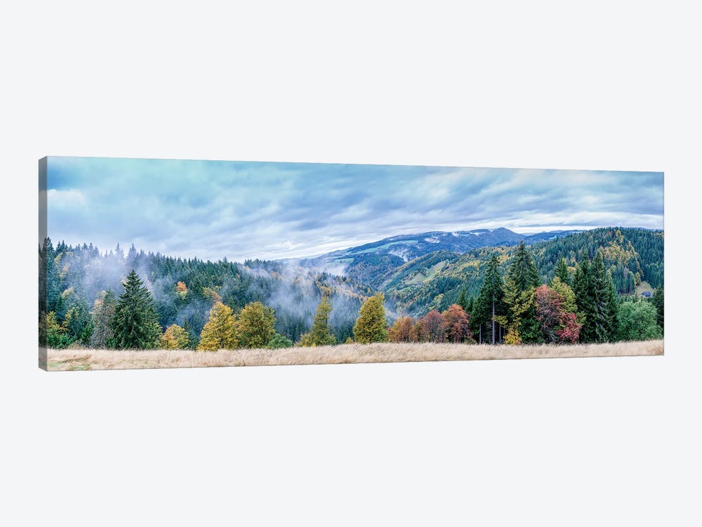 Germany Wilderness Panorama by Nik Rave 1-piece Canvas Wall Art