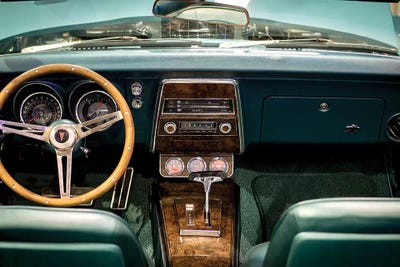 Green Cabin by Nik Rave canvas print