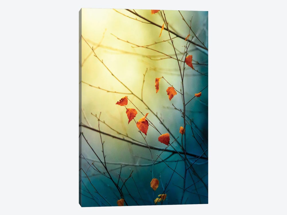 The Last Signs Of Fall Vertical by Nik Rave 1-piece Canvas Art Print
