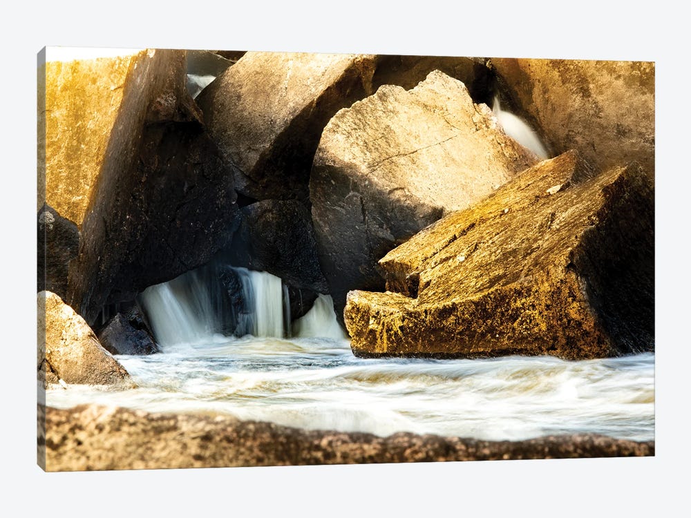 Waterfall Paradise by Nik Rave 1-piece Canvas Artwork