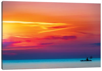 Sunset Of A Dream Canvas Art Print - Nik Rave
