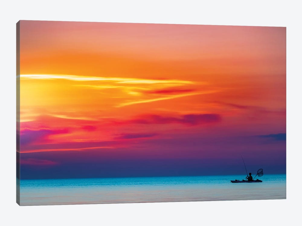 Sunset Of A Dream by Nik Rave 1-piece Canvas Artwork