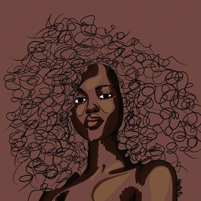 Cocoa by NoelleRx acrylic art print