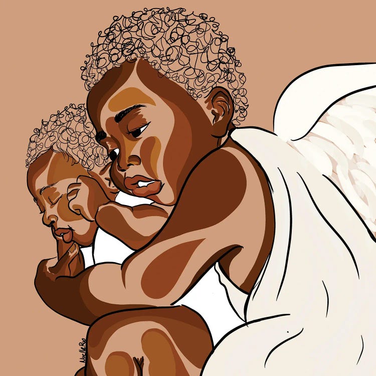 Touched By An Angel by NoelleRx wall art