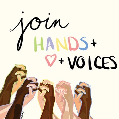 Join Hands And Hearts by NoelleRx art print