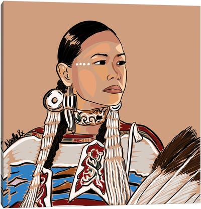 Native To This Land Canvas Art Print - NoelleRx