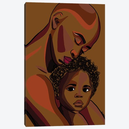 Mommy’s Baby II Canvas Print #NRX11} by NoelleRx Art Print