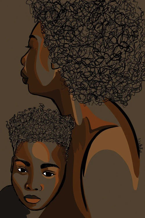 Mommy & Me VIII by NoelleRx wall art