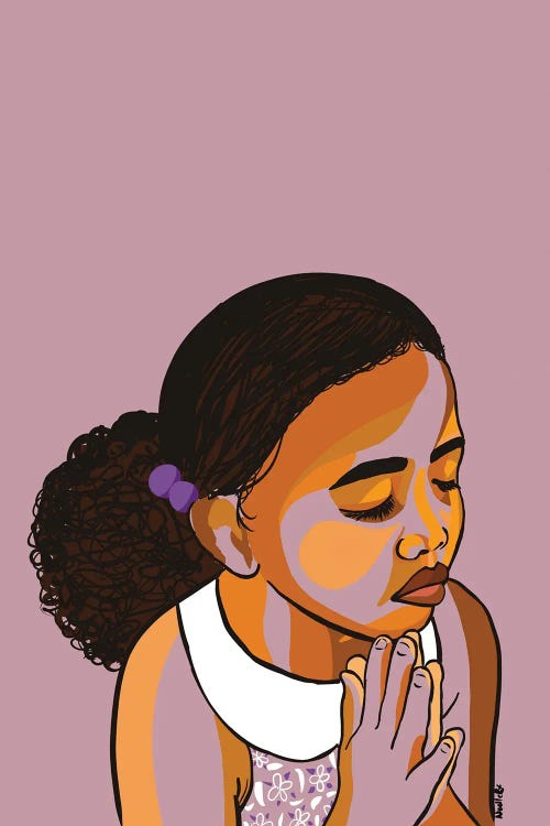 Teach The Children To Pray by NoelleRx wall art