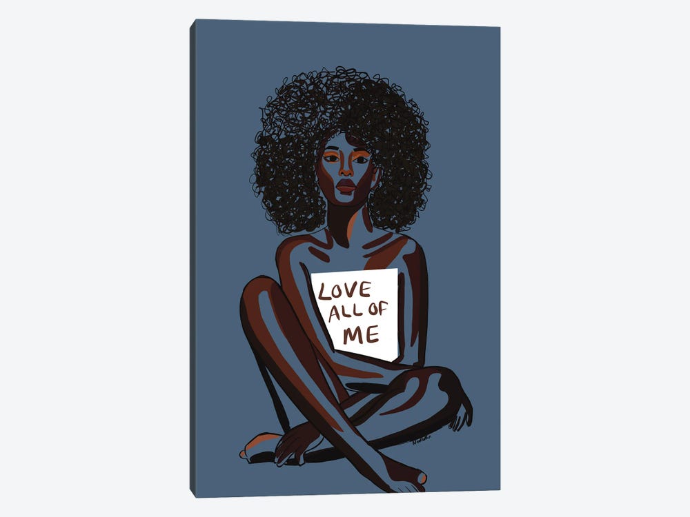 Love All Of Me by NoelleRx 1-piece Canvas Artwork