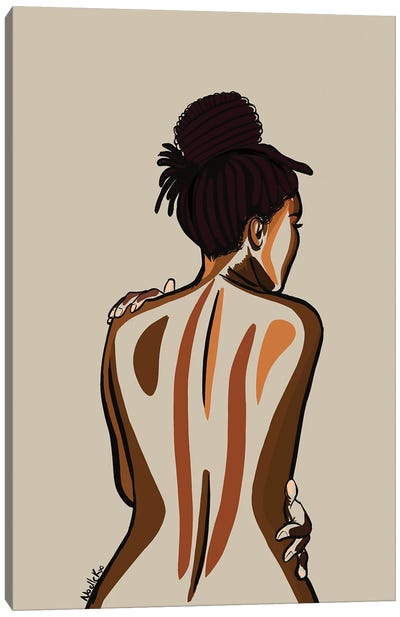Love You Body III Canvas Art Print - NoelleRx