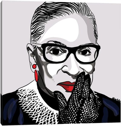 The Notorious RBG Canvas Art Print - Art Gifts for Her
