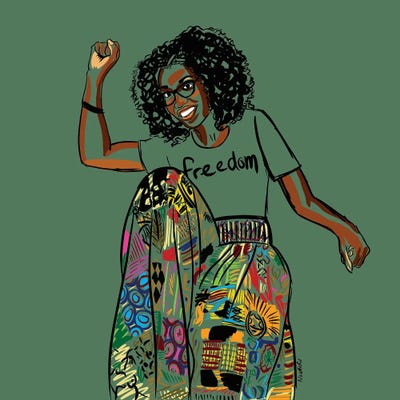 Freedom by NoelleRx canvas print