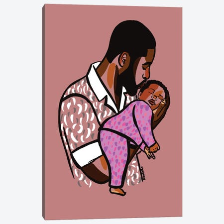 Daddy’s Baby II Canvas Print #NRX54} by NoelleRx Canvas Artwork