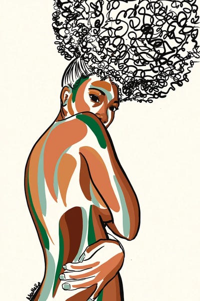 Just Me by NoelleRx canvas print