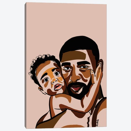 Daddy’s Baby III Canvas Print #NRX59} by NoelleRx Canvas Art Print