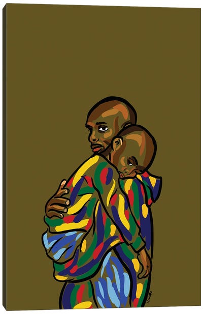 Daddy & Me I Canvas Art Print - NoelleRx