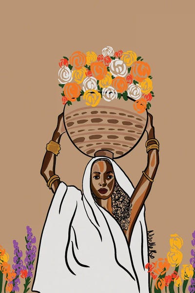 African Heritage: Wild Flower Reupload by NoelleRx