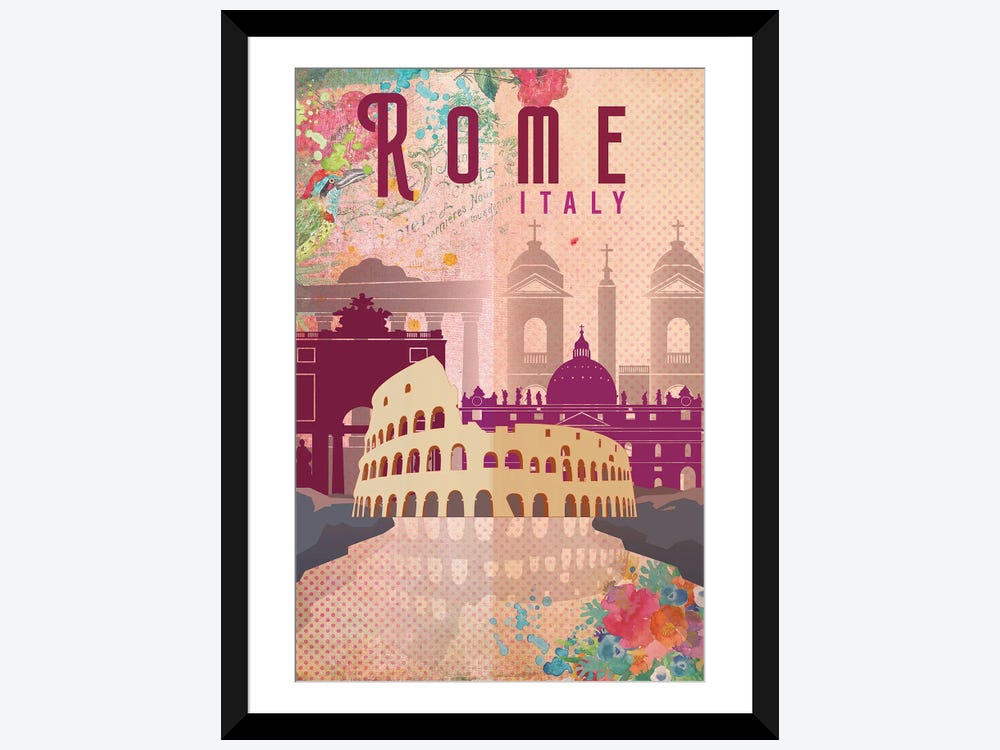 Travel Book Rome - Artist's Edition - Travel
