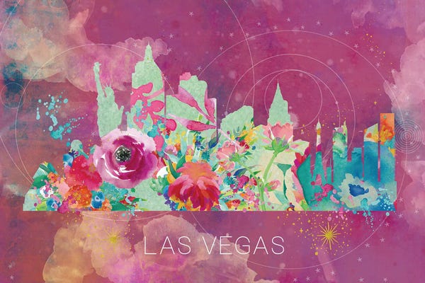 Natalie Ryan: Vegas Skyline by Natalie Ryan