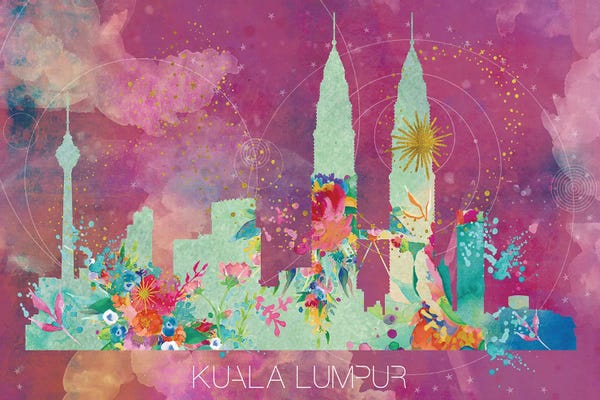 Malaysia: Kuala Lumpur Skyline by Natalie Ryan