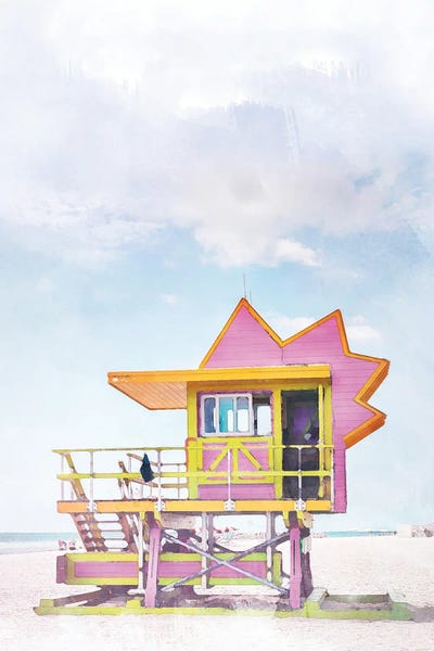 Miami: Miami Travel Poster by Natalie Ryan