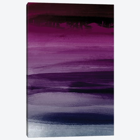 Purple Abstract Canvas Print #NRY81} by Natalie Ryan Art Print