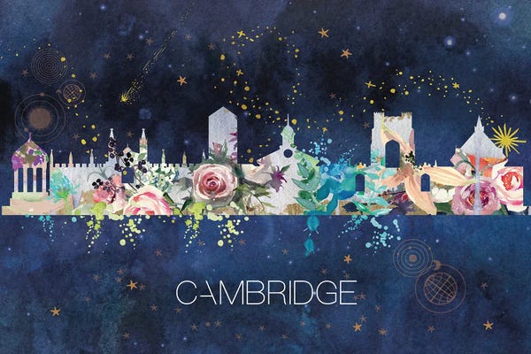 Cambridge: Cambridge Skyline by Natalie Ryan