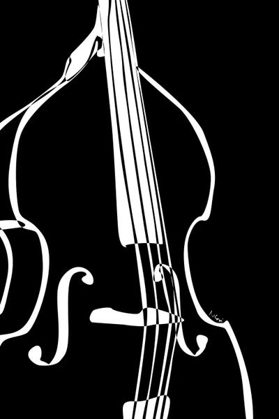 Cellos: Double Bass Black by Nisse Corona