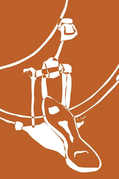 Drum Kick Terra by Nisse Corona art print