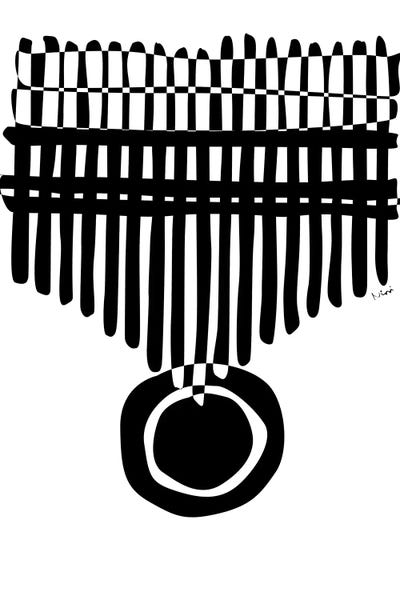 Kalimba by Nisse Corona art print