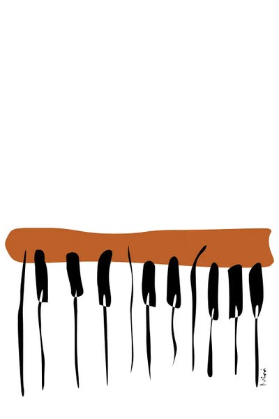 Piano Terra by Nisse Corona art print