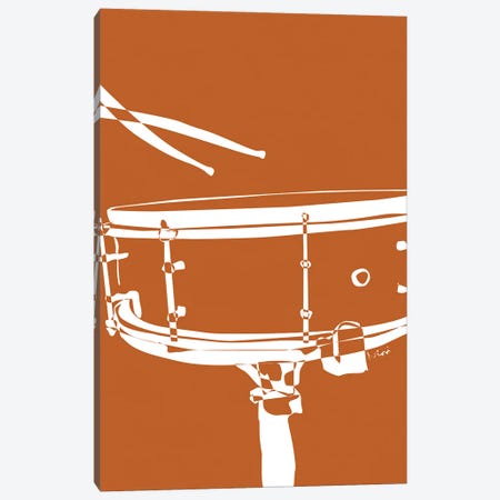 Drum Snare Terra Canvas Print #NSC46} by Nisse Corona Canvas Print