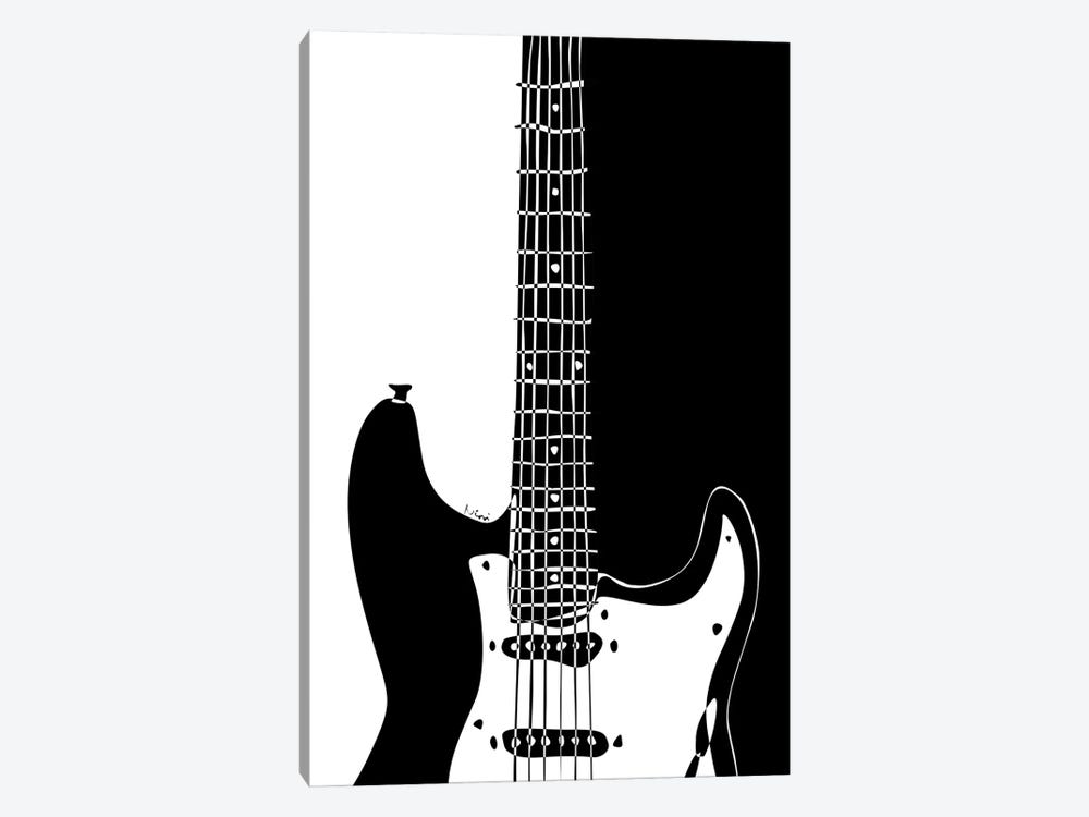 Stratocaster Guitar by Nisse Corona 1-piece Canvas Print