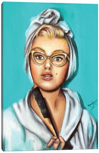 Marilyn Canvas Art Print - Salma Nasreldin