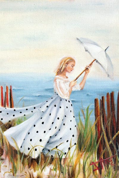 Salma Nasreldin: Beach Stroll by Salma Nasreldin