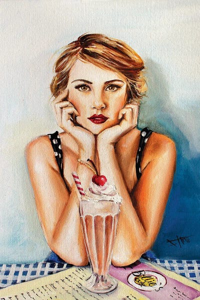 Salma Nasreldin: Cherry Sundae by Salma Nasreldin