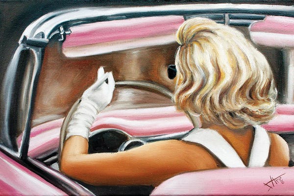 Salma Nasreldin: Pink Cadillac by Salma Nasreldin