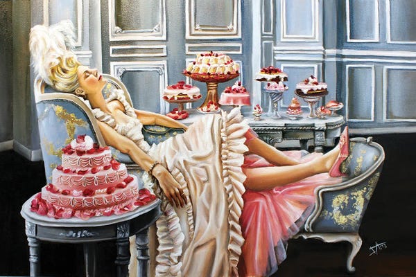 Foodie: Marie Antoinette (2020 A) by Salma Nasreldin