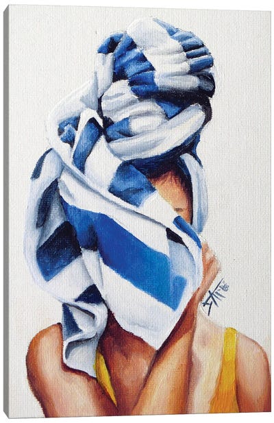 Wrap It Up Canvas Art Print - Salma Nasreldin