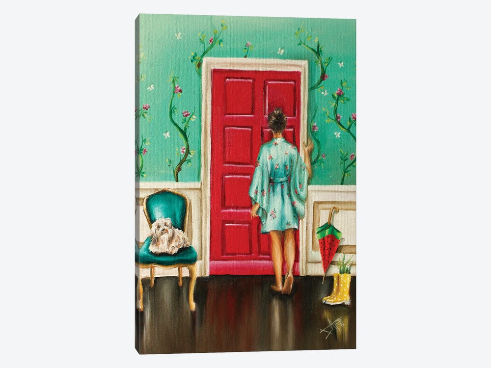 Unexpected Guest by Salma Nasreldin 1-piece Canvas Print