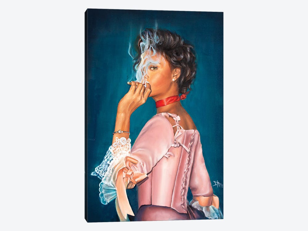 Rihanna by Salma Nasreldin 1-piece Canvas Print