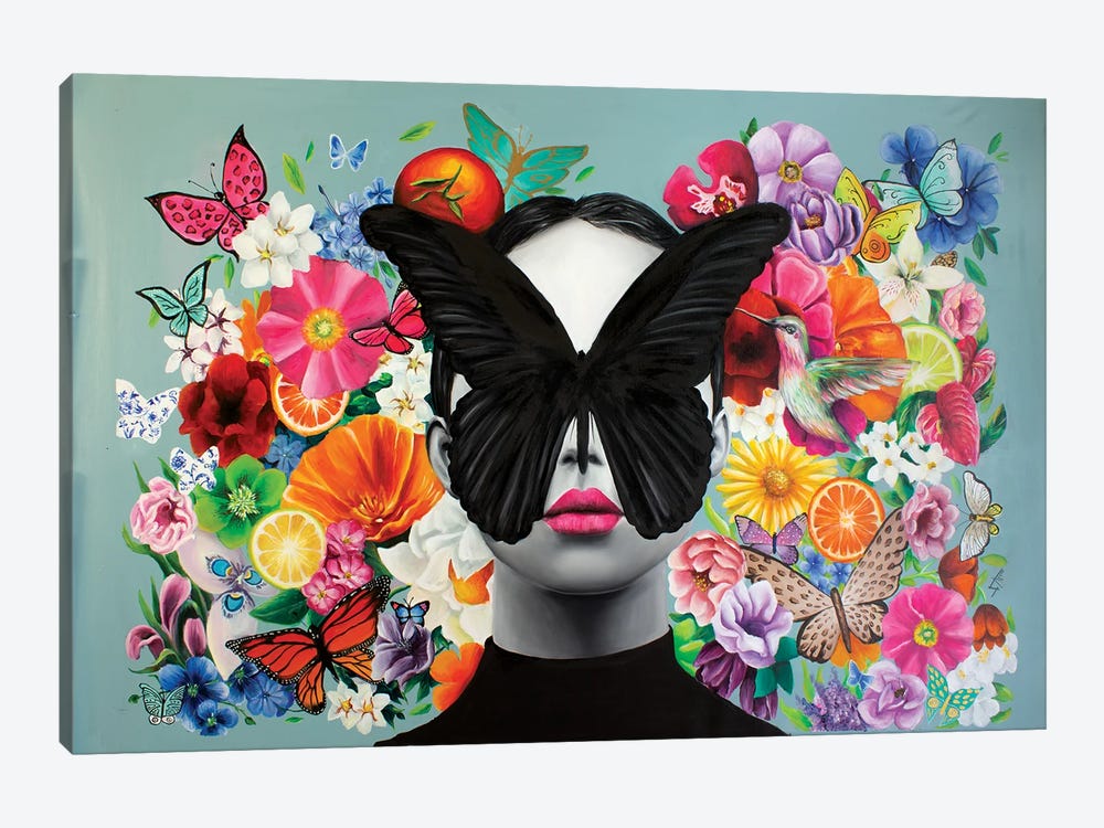 Bloom by Salma Nasreldin 1-piece Canvas Artwork