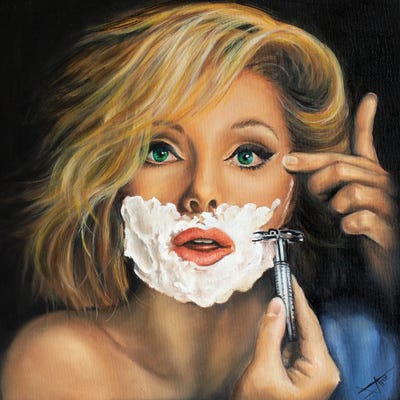 Tough Spot by Salma Nasreldin metal wall art