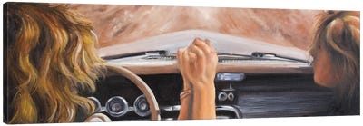 Thelma And Louise Canvas Art Print - Cinematic Gallery