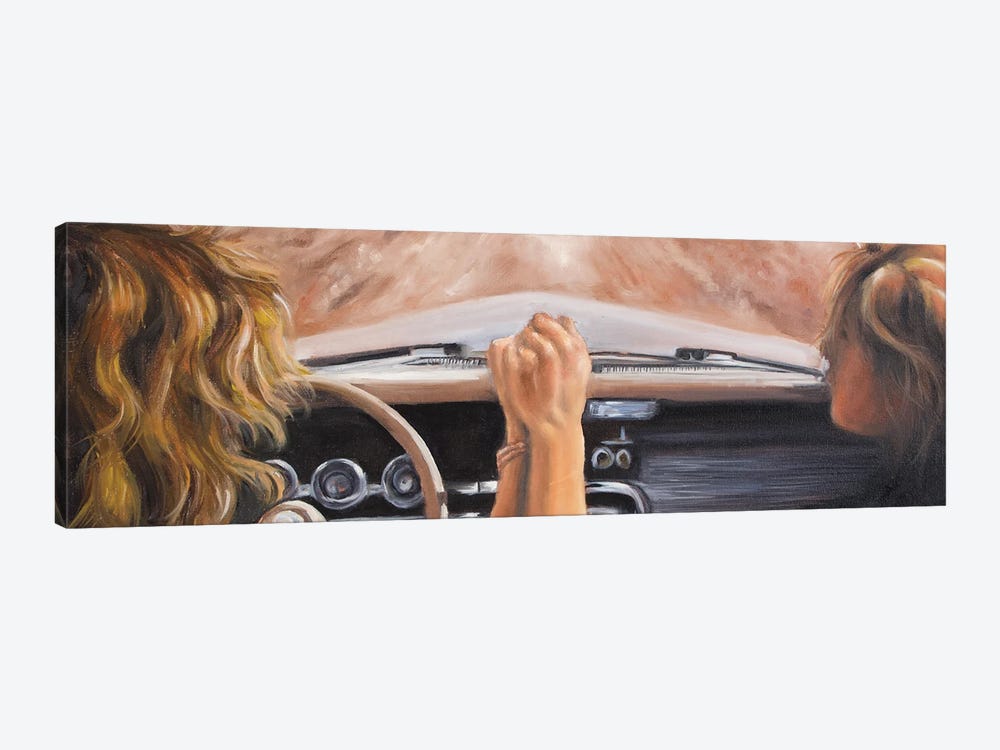 Thelma And Louise by Salma Nasreldin 1-piece Canvas Artwork