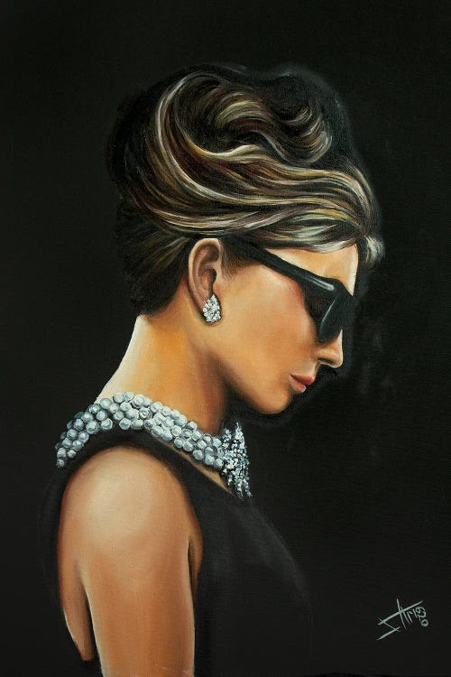 Audrey In Black