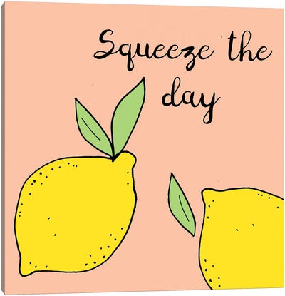 Lemon Squeeze I Canvas Art Print